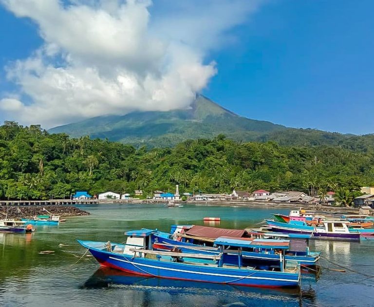 Mengenal Gunung Karangetang Di Siau Kabupaten Sitaro Sulawesi Utara