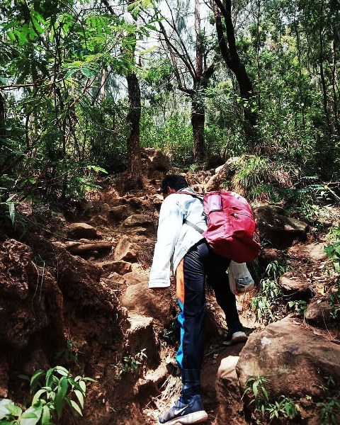 trek atau jalur pendakian Gunung Panderman