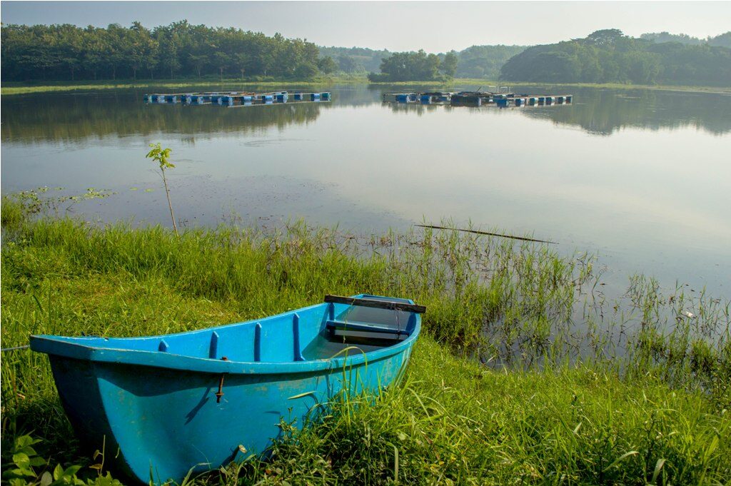 Mancing di Waduk Tanjungan Mojokerto