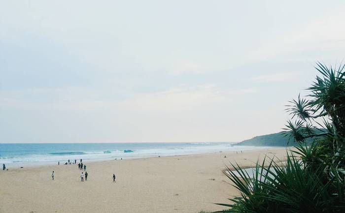Pantai di Sukabumi