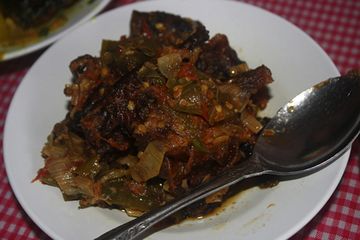 Kuliner Kawok khas Siau Foto:bobogrid.id