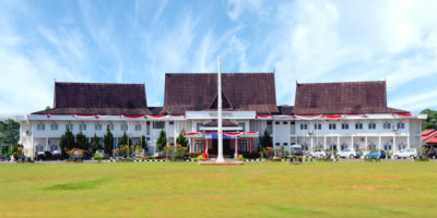 Kantor Bupati tanjung jabung timur di kota Muara Sabak