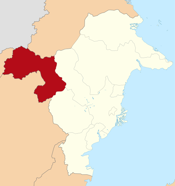 Peta Kabupaten Mahakam Ulu