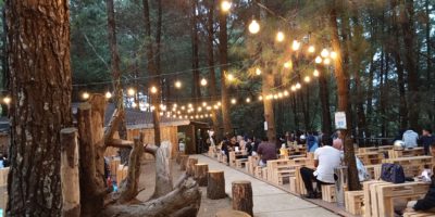 Daong Coffee berTema Outdoor