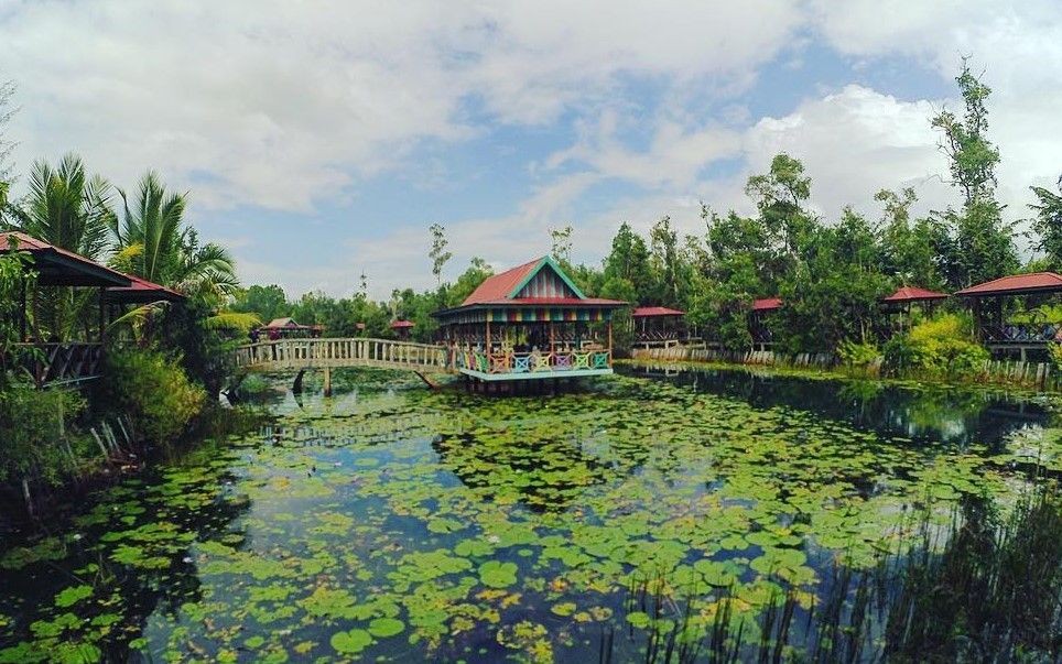 Taman Lotus Garden Merauke Tempat Wisata di Merauke