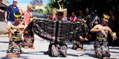 Sejarah Tari Cerana, Tarian Sambutan Saat Datang ke Kupang 1