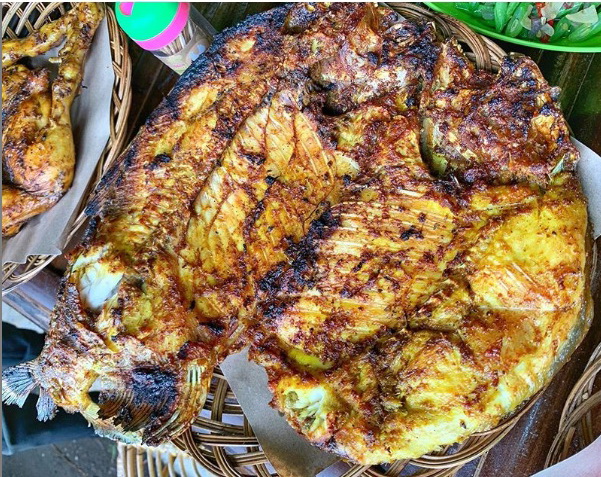 ikan bakar, Makanan Khas Kisaran Asahan