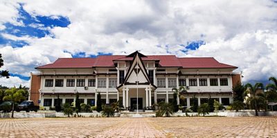 kantor bupati Kabupaten Samosir di Kota Pangururan
