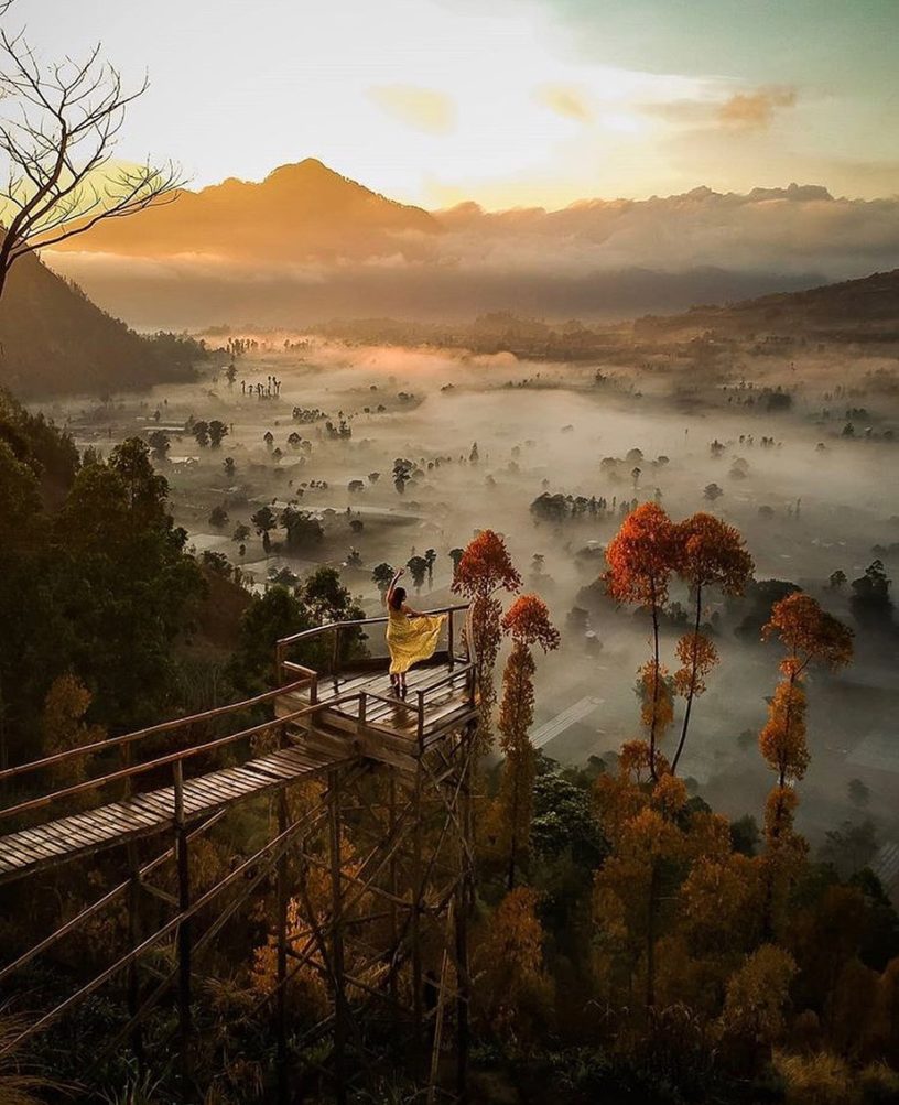 10 Foto Keindahan Desa Pinggan Gunung Batur Kintamani Bali Sering Jalan 5484