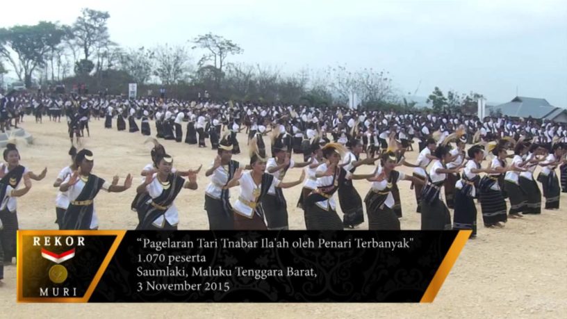 Pemecahan Rekor Muri Tari Tnabar Ilaa