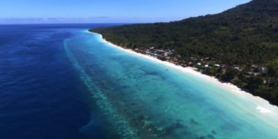 Tanjung Waka, Salah satu tempat wisata di Sanana, Kepulauan Sula, Maluku Utara