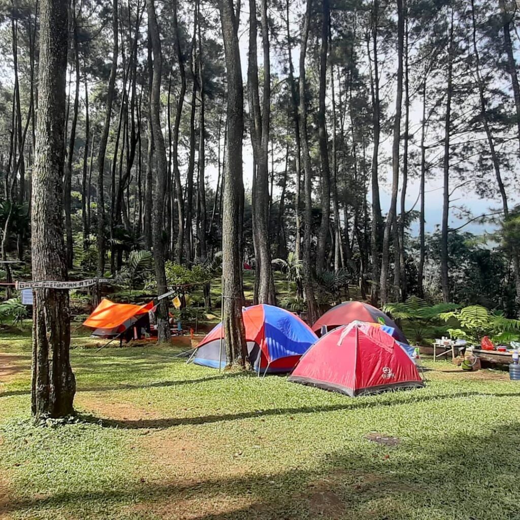 camping ground wisata alam curug hiji