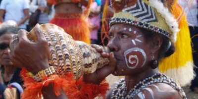 alat musik tradisional dari Papua