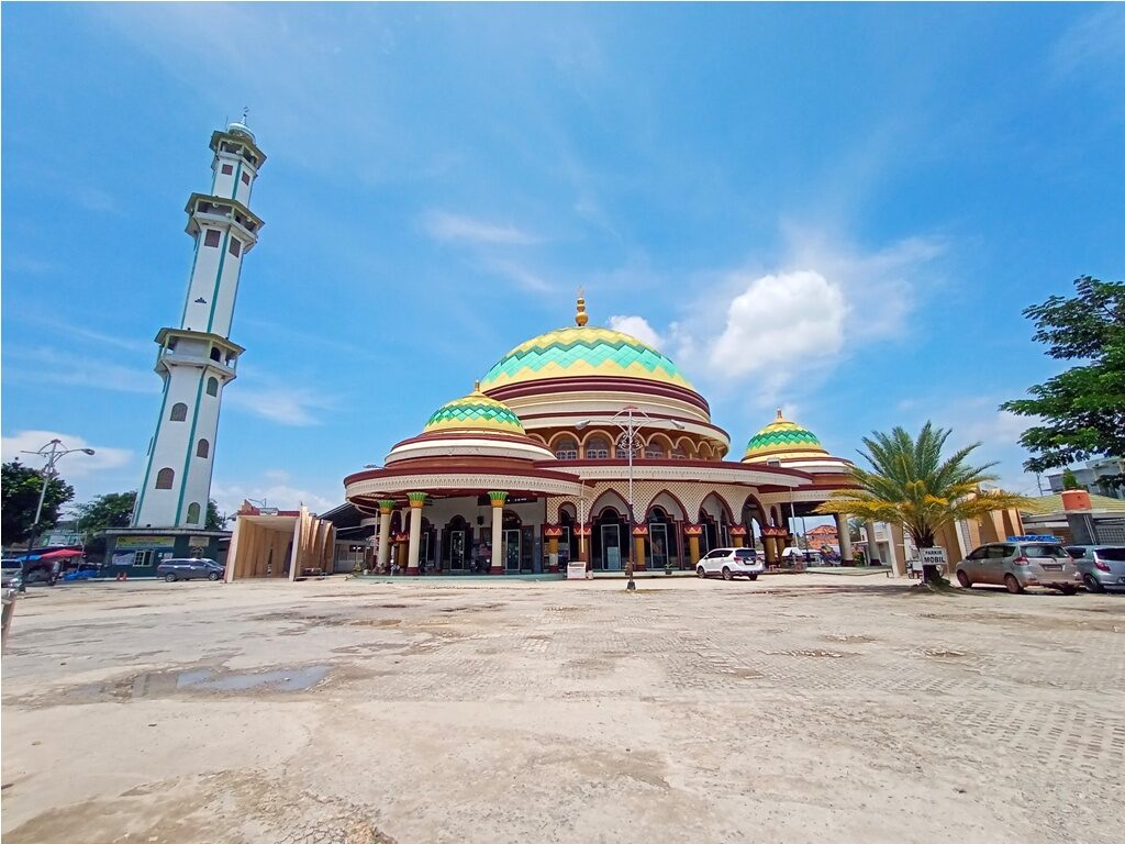 lokasi Masjid Istiqlal Bandar Jaya Lampung Tengah