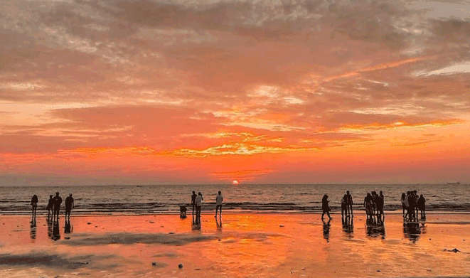 sunset Pantai Bosowa
