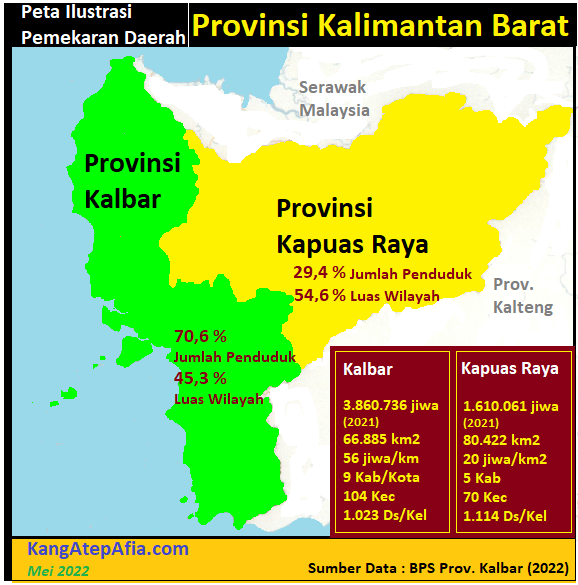 10 Calon Provinsi Baru Di Indonesia - Sering Jalan