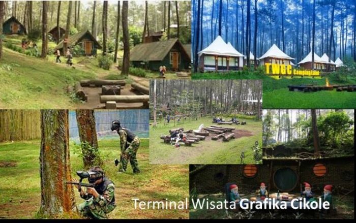 Terminal Wisata Grafika Cikole Bandung - Photo by Pinterest