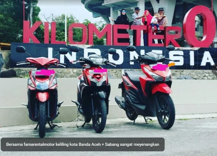 Fama Renmot Rental Motor di Banda Aceh - Photo by Google