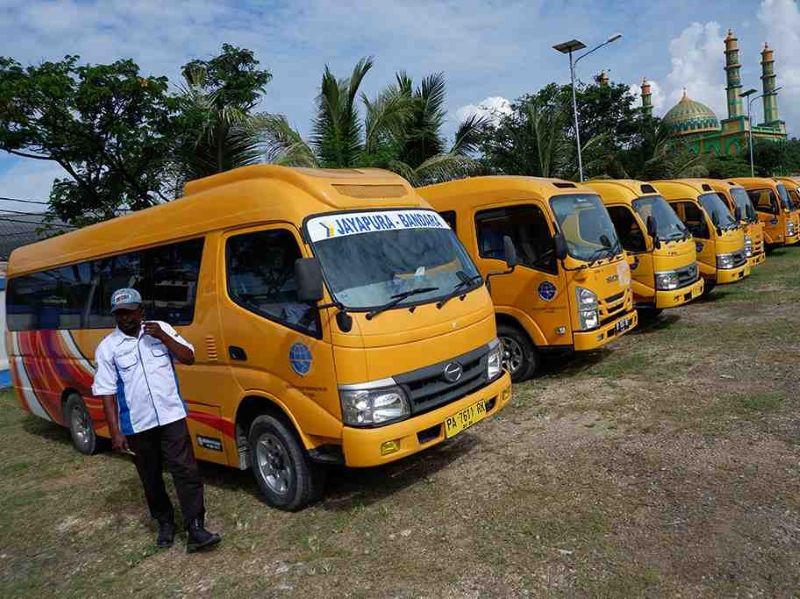 Jadwal Bus DAMRI Kota Jayapura - Photo by Google