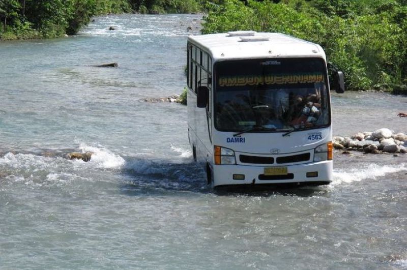 Jadwal Bus DAMRI Kota Manokwari - Photo by Google
