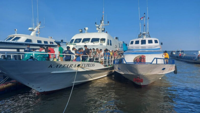 Kapal KM Kaltara Express Tarakan ke Tawau