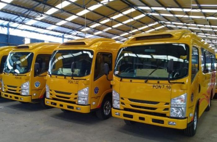 Rute dan Jadwal Bus Damri Kota Nabire Paniai Menggunakan Bus Exp PON