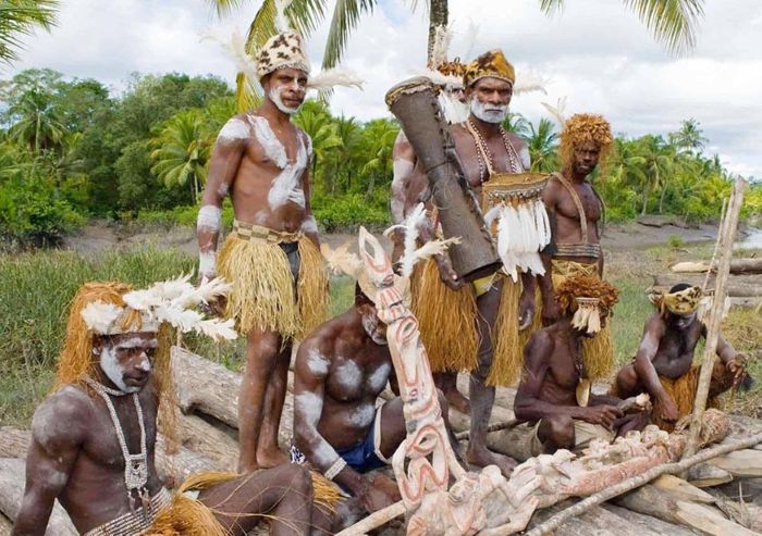 Asmat Suku di Papua Selatan Paling Terkenal - Photo by Radar Mukomuko