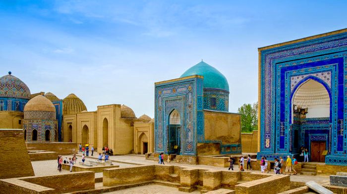 Keindahan Shah-i-Zinda di Samarkand Uzbekistan - Photo by Xelexi
