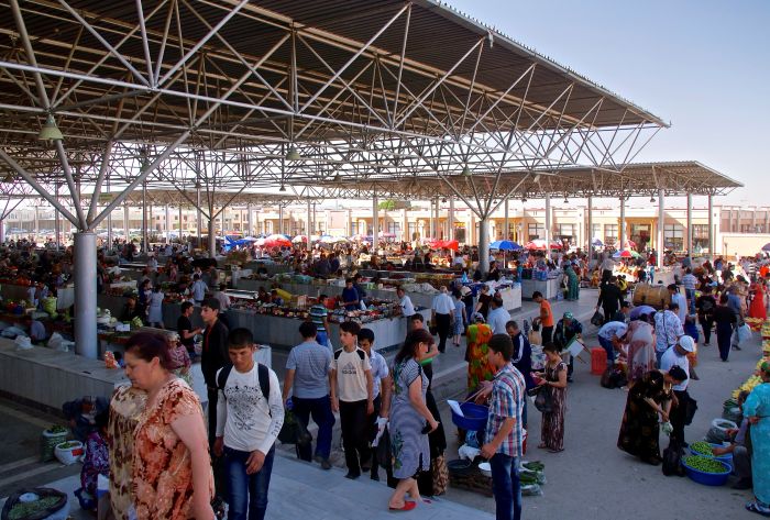Pasar Kuliner Siab Bazaar di Samarkand Uzbekistan - Photo by Eurasia.Travel