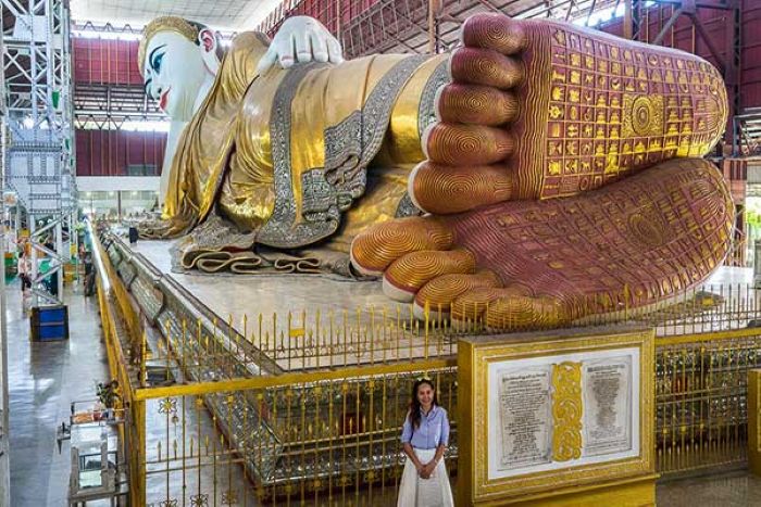 Chaukhtatgyi Buddha Temple Yangon - Photo by Google
