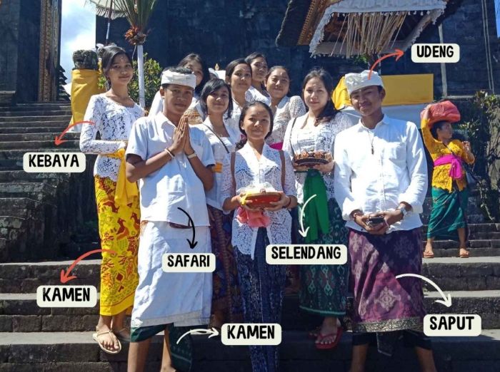 Pakaian Adat Pulau Bali - Photo by Kompasiana
