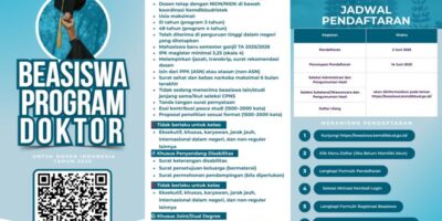 Beasiswa Kemendikti Saintek dan Cara Daftarnya