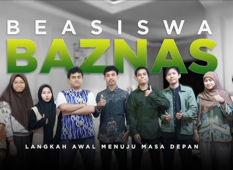 Info Beasiswa BAZNAS Bagi Santri dan Pelajar - Photo by YouTube