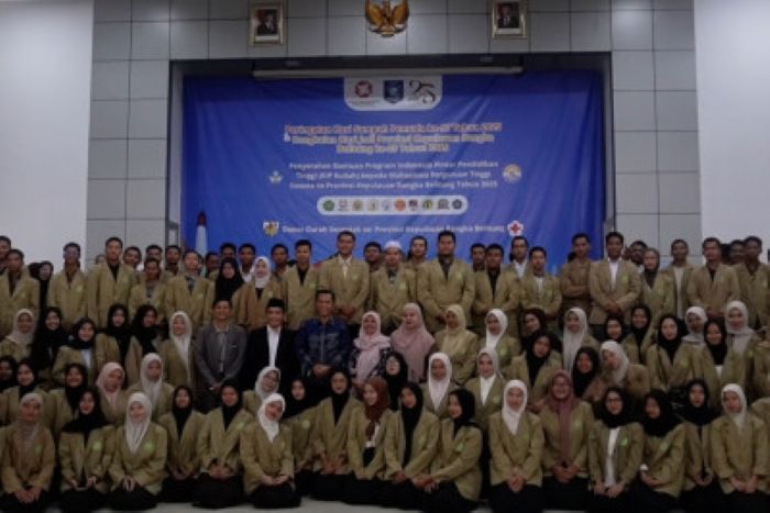 Mahasiswa Program Beasiswa Kemendikti Saintek - Photo by Antara