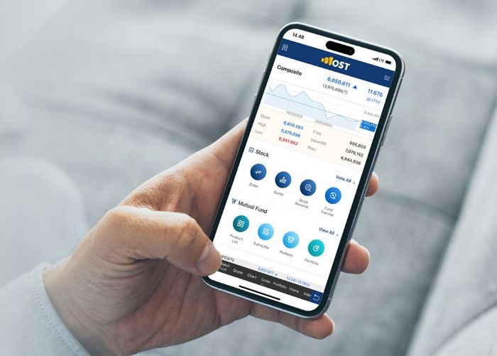 Aplikasi Investasi Saham MOST - Photo by Mandiri Securitas