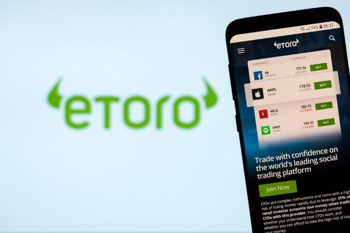 Aplikasi Trading eToro - Photo by Google