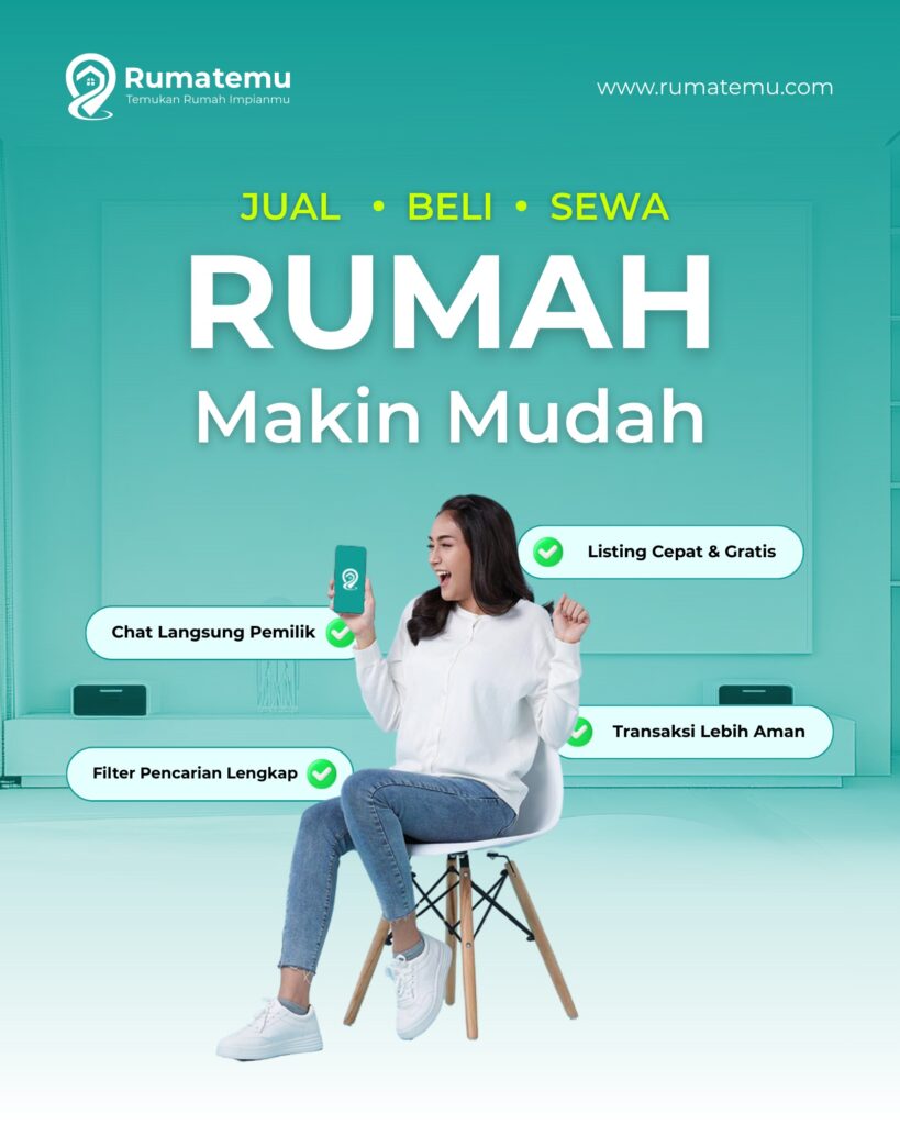 Jual Rumah, Ruko, Apartemen Lebih Cepat Dan Mudah di Rumatemu 2