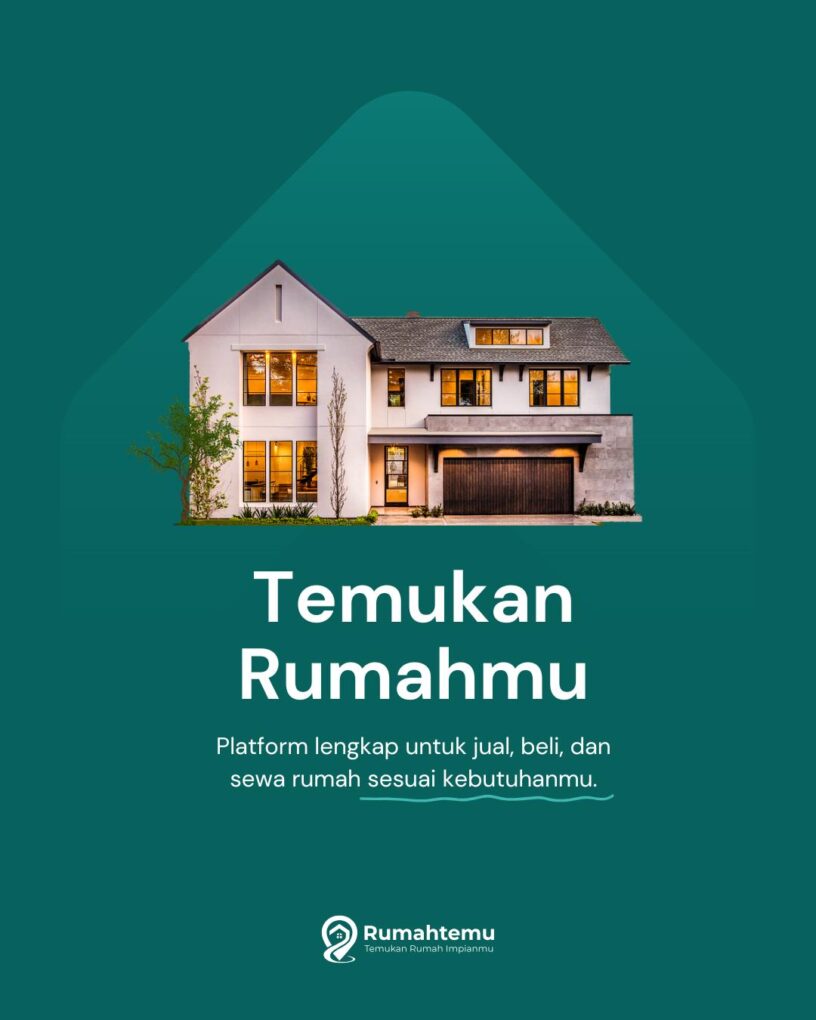 Jual Rumah, Ruko, Apartemen Lebih Cepat Dan Mudah di Rumatemu 1