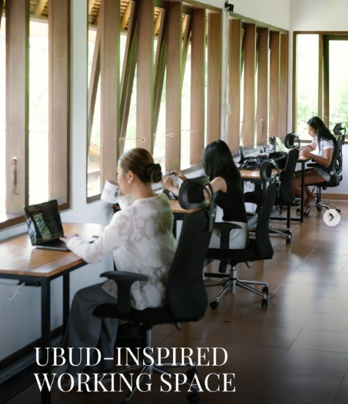 Ubud Co - Working Sewa Tempat Kerja di Ubud - Photo by Official Instagram